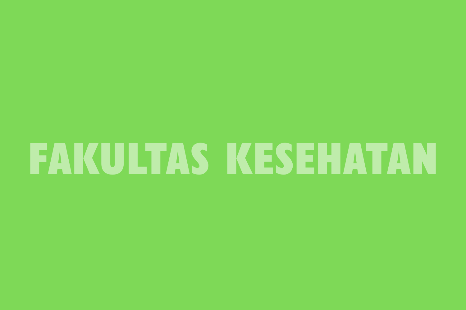 Bendera Fakultas Kesehatan