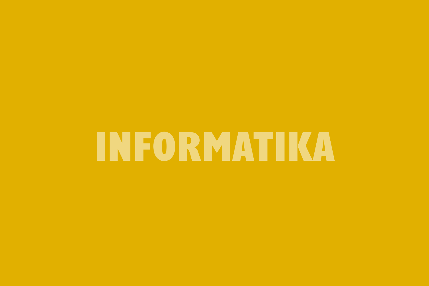 Informatika