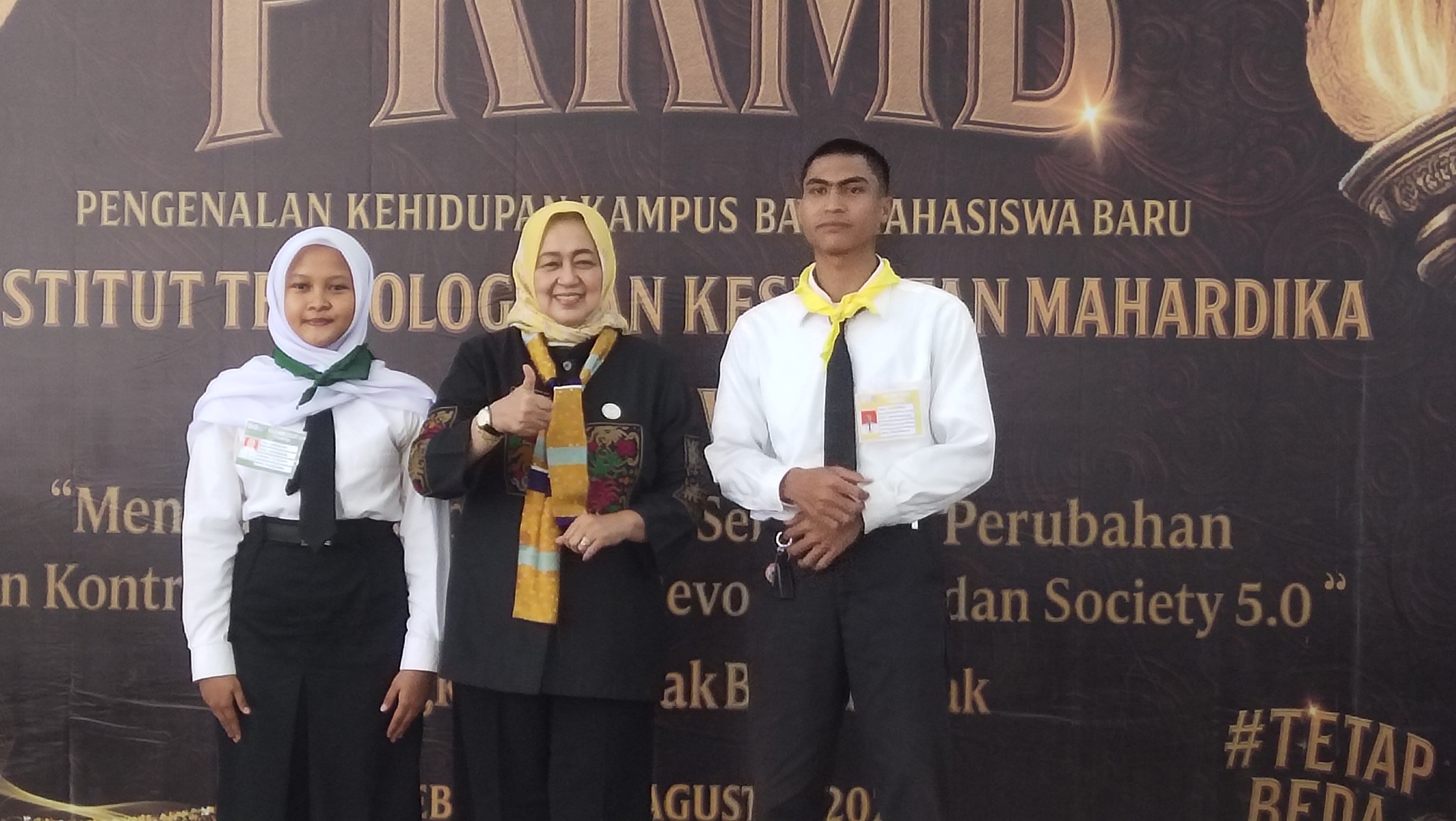 PKKMB 2025, Rektor: Selamat Datang dan Jadilah Agen Perubahan Bangsa